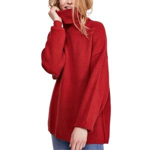 Free People Softly Structured Tunic Sweater